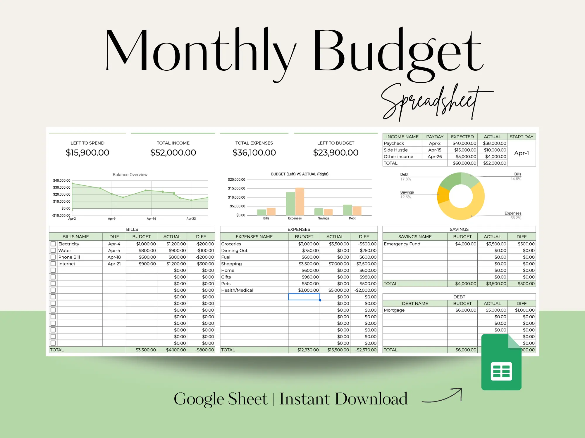 Spreadsheet